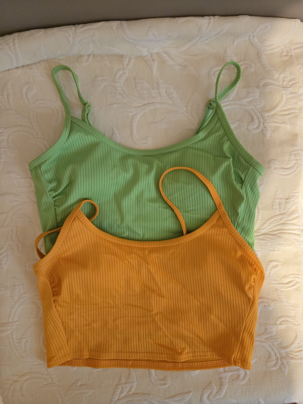 Wild Fable Ribbed Crop Bikini Top Bundle Set of 2 Size XS